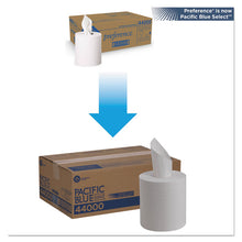 Load image into Gallery viewer, Pacific Blue Select 2-Ply Center-Pull Perf Wipers, 2-Ply, 8.25 x 12, White, 520/Roll, 6 Rolls/Carton
