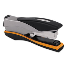Load image into Gallery viewer, Optima 40 Desktop Stapler, 40-Sheet Capacity, Silver/Black/Orange
