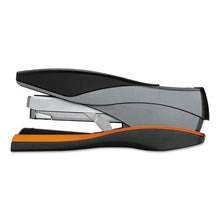 Load image into Gallery viewer, Optima 40 Desktop Stapler, 40-Sheet Capacity, Silver/Black/Orange
