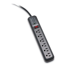 Load image into Gallery viewer, Guardian Surge Protector, 6 AC Outlets, 15 ft Cord, 540 J, Gray
