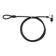 Load image into Gallery viewer, Combination Laptop Lock, 6 ft Steel Cable

