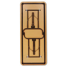 Load image into Gallery viewer, OfficeWorks Commercial Wood-Laminate Folding Table, Rectangular, 60" x 30" x 29", Oak
