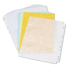 Load image into Gallery viewer, Two-Sided CD/DVD Pages for Three-Ring Binder, 6 Disc Capacity, Clear, 10/Pack
