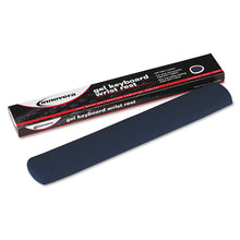 Load image into Gallery viewer, Fabric-Covered Gel Keyboard Wrist Rest, 19 x 2.87, Blue
