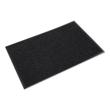 Load image into Gallery viewer, Needle-Rib Wiper/Scraper Mat, Rectangular, Charcoal Gray Ribbed Surface, 48" x 72"
