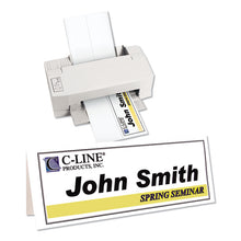 Load image into Gallery viewer, Scored Tent Cards, 4.25 x 11, White,1 Card/Sheet, 50 Sheets/Box
