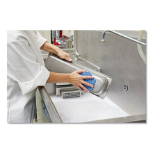 Load image into Gallery viewer, Low Scratch Scour Pad 2000HEX, 5.75 x 5, Blue, 15/Carton
