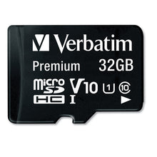 Load image into Gallery viewer, 32GB Premium microSDHC Memory Card with Adapter, UHS-I V10 U1 Class 10, Up to 90MB/s Read Speed
