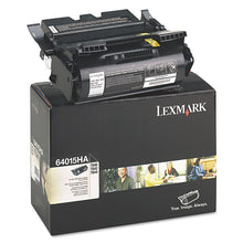 Load image into Gallery viewer, 64015HA Return Program High-Yield Toner, 21,000 Page-Yield, Black
