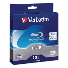 Load image into Gallery viewer, BD-R Blu-Ray Disc, 25 GB, 16x, White, 10/Pack
