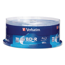 Load image into Gallery viewer, BD-R Blu-Ray Disc, 25 GB, 16x, White, 25/Pack
