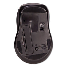 Load image into Gallery viewer, Mid-Size Wireless Optical Mouse with Micro USB, 2.4 GHz Frequency/26 ft Wireless Range, Right Hand Use, Black
