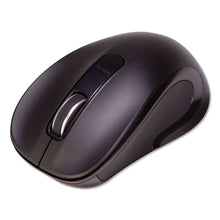 Load image into Gallery viewer, Mid-Size Wireless Optical Mouse with Micro USB, 2.4 GHz Frequency/26 ft Wireless Range, Right Hand Use, Black
