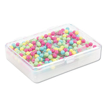 Load image into Gallery viewer, Map Push Pins, Plastic, Assorted, 0.5", 300/Pack
