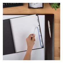 Load image into Gallery viewer, Print and Apply Index Maker Clear Label Unpunched Dividers, 3-Tab, 11 x 8.5, White, 25 Sets
