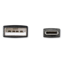 Load image into Gallery viewer, USB to USB-C Cable, 3 ft, Black
