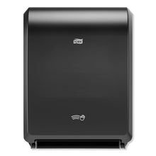 Load image into Gallery viewer, Electronic Hand Towel Roll Dispenser, 8" Roll, 12.32 x 9.32 x 15.95, Black
