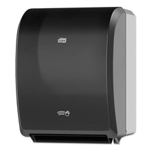 Load image into Gallery viewer, Electronic Hand Towel Roll Dispenser, 8" Roll, 12.32 x 9.32 x 15.95, Black
