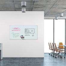Load image into Gallery viewer, Magnetic Glass Dry Erase Board Value Pack, 70" x 35", Frosted White Surface
