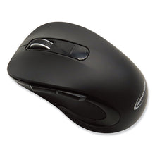 Load image into Gallery viewer, Mid-Size Wireless Optical Mouse with Micro USB, 2.4 GHz Frequency/26 ft Wireless Range, Right Hand Use, Black
