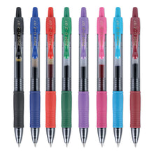 Load image into Gallery viewer, G2 Premium Gel Pen, Retractable, Fine 0.7 mm, Assorted Ink and Barrel Colors, 8/Pack

