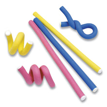 Load image into Gallery viewer, Flexi Ties Cushioned Cable Ties, 0.4" x 5", Assorted Colors, 8/Pack
