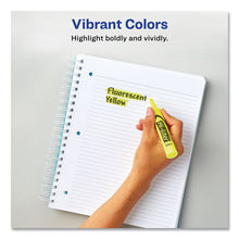 Load image into Gallery viewer, HI-LITER Desk-Style Highlighters, Fluorescent Orange Ink, Chisel Tip, Orange/Black Barrel, Dozen
