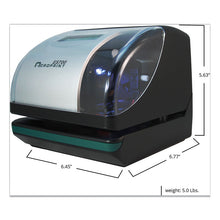 Load image into Gallery viewer, ES700 Atomic Electronic Time Recorder and Document Stamp, Digital Display, Black/Silver
