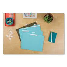 Load image into Gallery viewer, Insertable Index Tabs with Printable Inserts, 1/5-Cut, Clear, 2" Wide, 25/Pack
