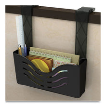 Load image into Gallery viewer, EZ Link Magnetic Wall Mount Supply Organizer, Legal/Letter/Tabloid Size, 10" x 2.63" x 5", Black
