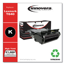 Load image into Gallery viewer, Remanufactured Black High-Yield Toner, Replacement for T640, 21,000 Page-Yield
