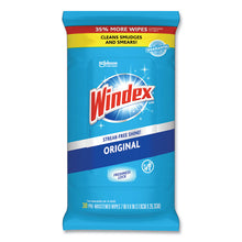 Load image into Gallery viewer, Glass and Surface Wet Wipe, Cloth, 7 x 8, Unscented, White, 38/Pack
