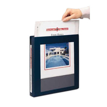 Load image into Gallery viewer, Framed View Heavy-Duty Binders, 3 Rings, 0.5" Capacity, 11 x 8.5, White
