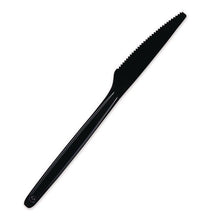 Load image into Gallery viewer, Cutlery for Cutlerease Dispensing System, Mediumweight Knife, Plastic, Black, 960/Box
