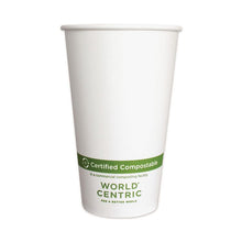 Load image into Gallery viewer, Paper Hot Cups, 16 oz, White, 1,000/Carton
