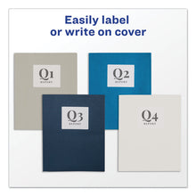 Load image into Gallery viewer, Two-Pocket Folder, Accommodates (40) 11 x 8.5 Sheets, Black, 25/Box
