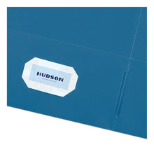 Load image into Gallery viewer, Two-Pocket Folder, Accommodates (40) 11 x 8.5 Sheets, Assorted Colors, 25/Box

