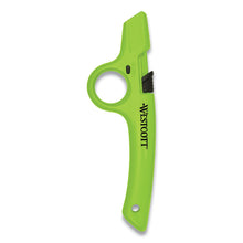 Load image into Gallery viewer, Full Size Retractable Box Cutter, Plastic Handle, Green, 6/Box
