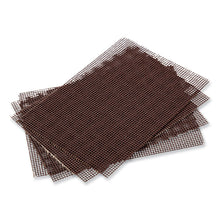 Load image into Gallery viewer, Griddle Screen, Aluminum Oxide, 4 x 5.5, Brown, 20/Pack, 10 Packs/Carton

