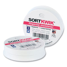 Load image into Gallery viewer, Sortkwik Fingertip Moisteners, 1.75 oz, Pink, 2/Pack
