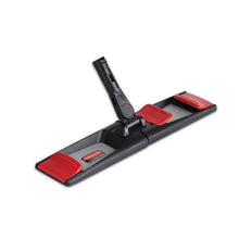 Load image into Gallery viewer, Adaptable Flat Mop Frame, 18.25 x 4, Plastic, Black/Gray/Red

