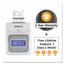 Load image into Gallery viewer, HN2500 Electronic Calculating Time Clock Bundle, Digital Display, Beige/Gray
