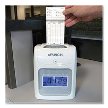 Load image into Gallery viewer, HN2500 Electronic Calculating Time Clock Bundle, Digital Display, Beige/Gray
