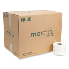 Load image into Gallery viewer, Morsoft Controlled Bath Tissue, Septic Safe, 2-Ply, White, 600 Sheets/Roll, 48 Rolls/Carton
