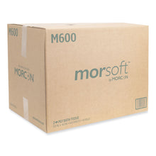 Load image into Gallery viewer, Morsoft Controlled Bath Tissue, Septic Safe, 2-Ply, White, 600 Sheets/Roll, 48 Rolls/Carton
