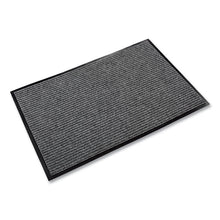 Load image into Gallery viewer, Needle-Rib Wiper/Scraper Mat, Rectangular, Gray Ribbed Surface, 48" x 72"
