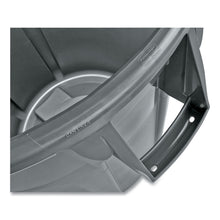 Load image into Gallery viewer, Vented Round Brute Container, 44 gal., Plastic, Gray
