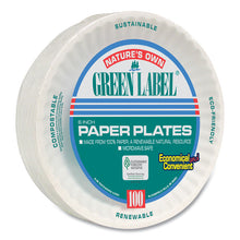 Load image into Gallery viewer, White Paper Plates, 6" dia, 100/Pack, 10 Packs/Carton
