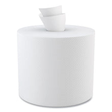 Load image into Gallery viewer, Center-Pull Hand Towels, 2-Ply, Perforated, 7.5 x 9, White, 600/Roll, 6 Rolls/Carton
