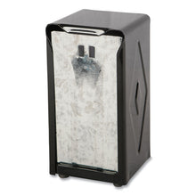 Load image into Gallery viewer, Tabletop Napkin Dispenser, Tall Fold, 3.75 x 4 x 7.5, Black

